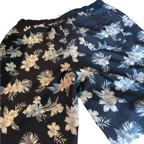 Ocean Coast size large Floral Print Swim Shorts like new see pics - Picture 2 of 2